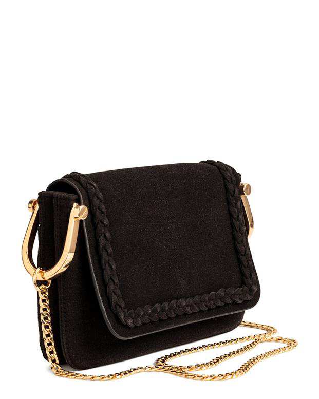 کیف دوشی زنانه مشکی H&M